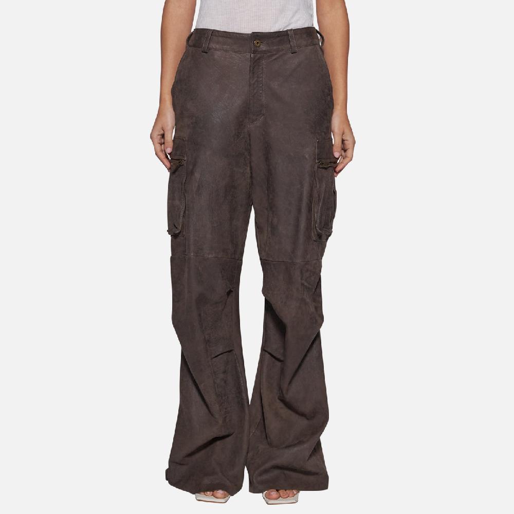 Salvatore Santoro PANTALONE IN PELLE - STONE Convenienza