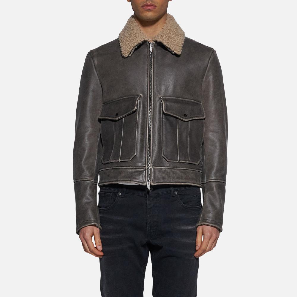 Salvatore Santoro GIACCA IN PELLE - BLACK Outlet