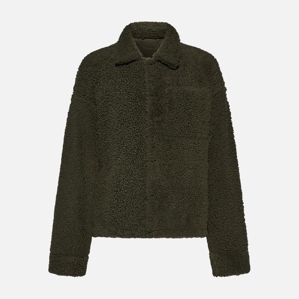 Salvatore Santoro GIACCA IN SHEARLING - DARK GREEN I Più Venduti