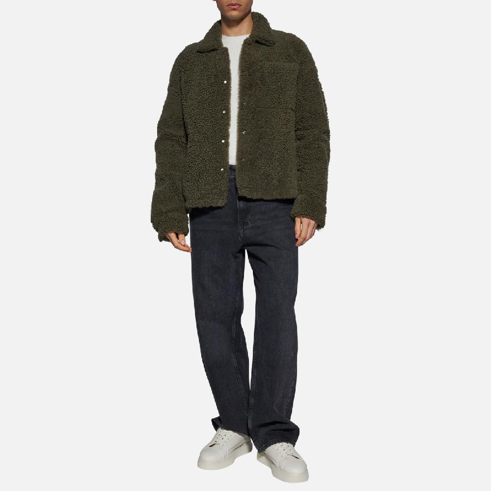 Salvatore Santoro GIACCA IN SHEARLING - DARK GREEN I Più Venduti