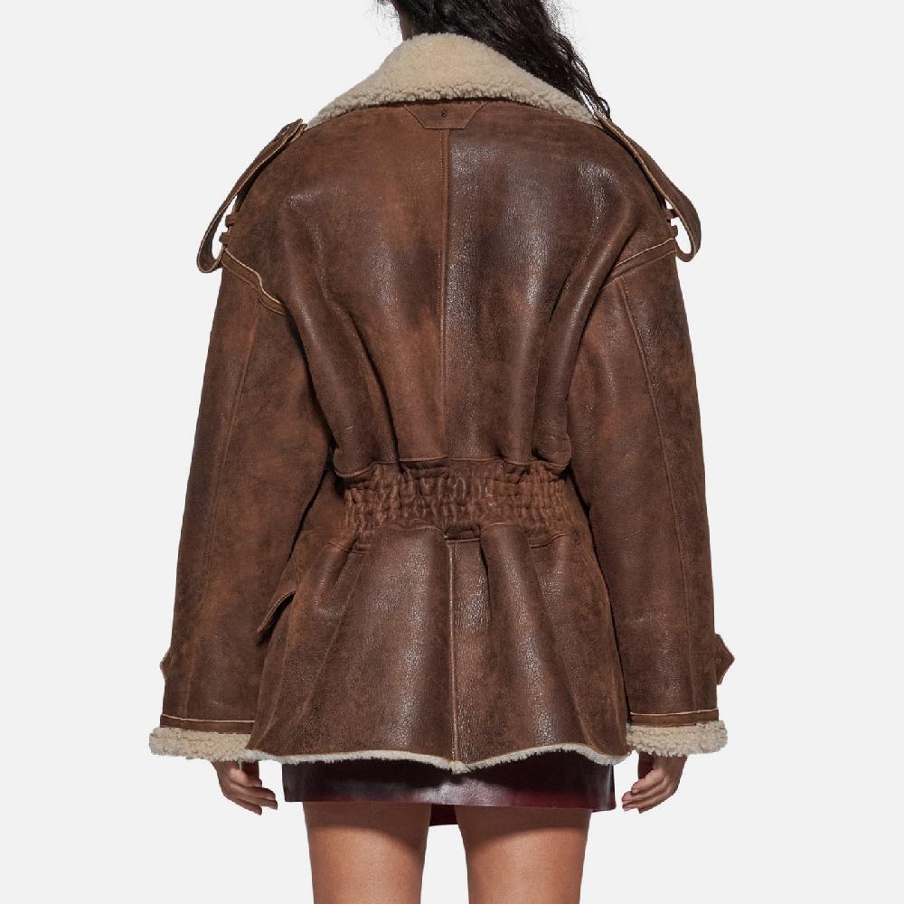 Salvatore Santoro GIACCA IN SHEARLING - CAMEL Vendite Flash