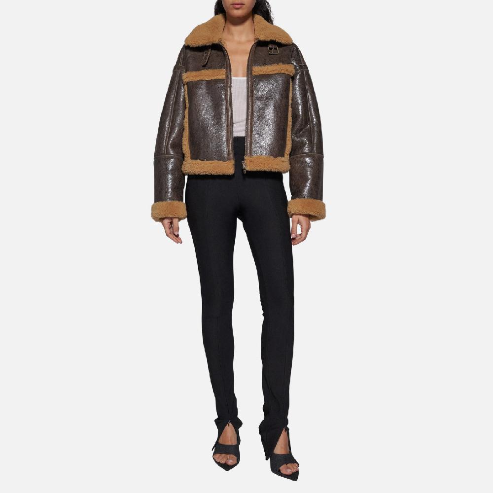 Salvatore Santoro GIACCA IN SHEARLING - BROWN 2025