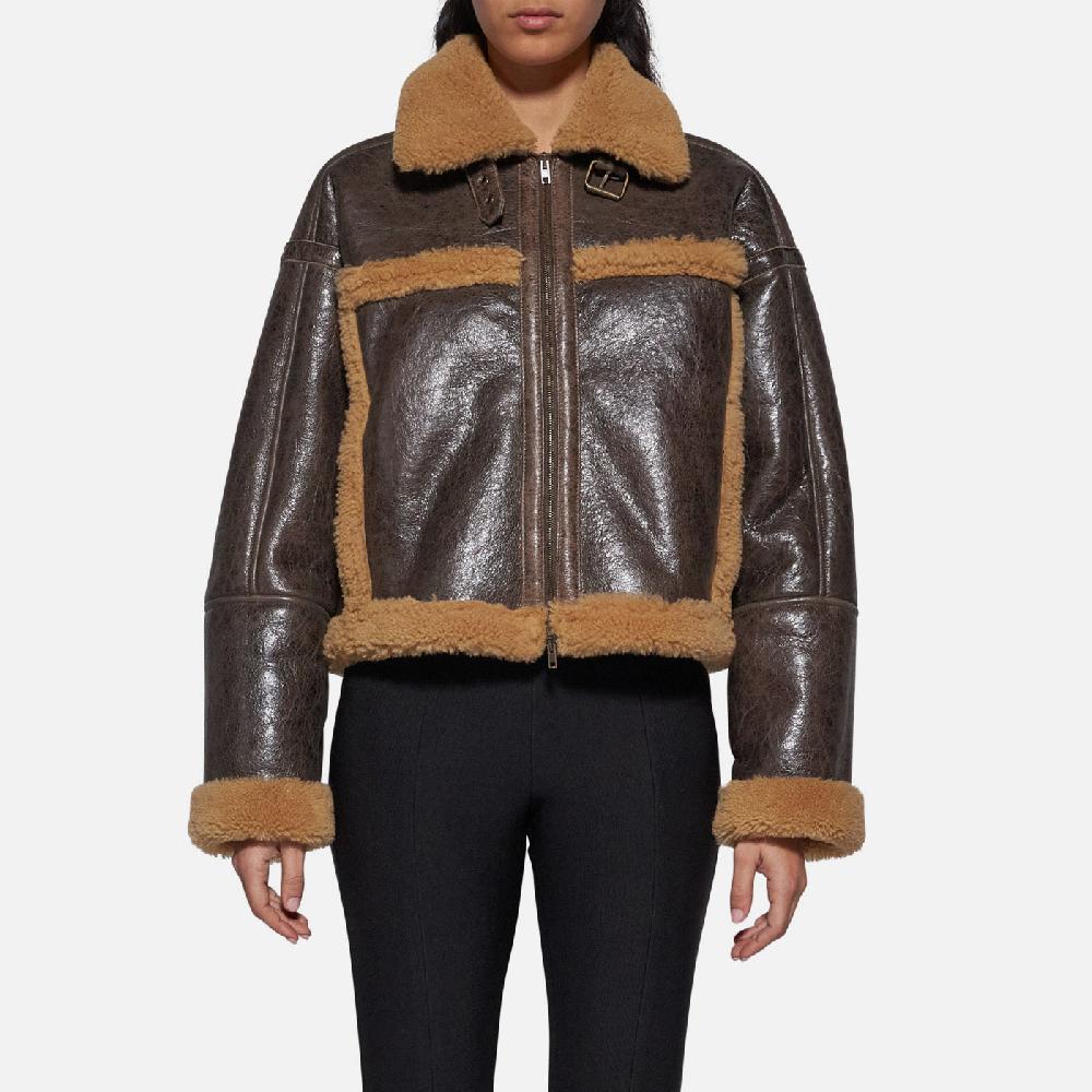 Salvatore Santoro GIACCA IN SHEARLING - BROWN 2025