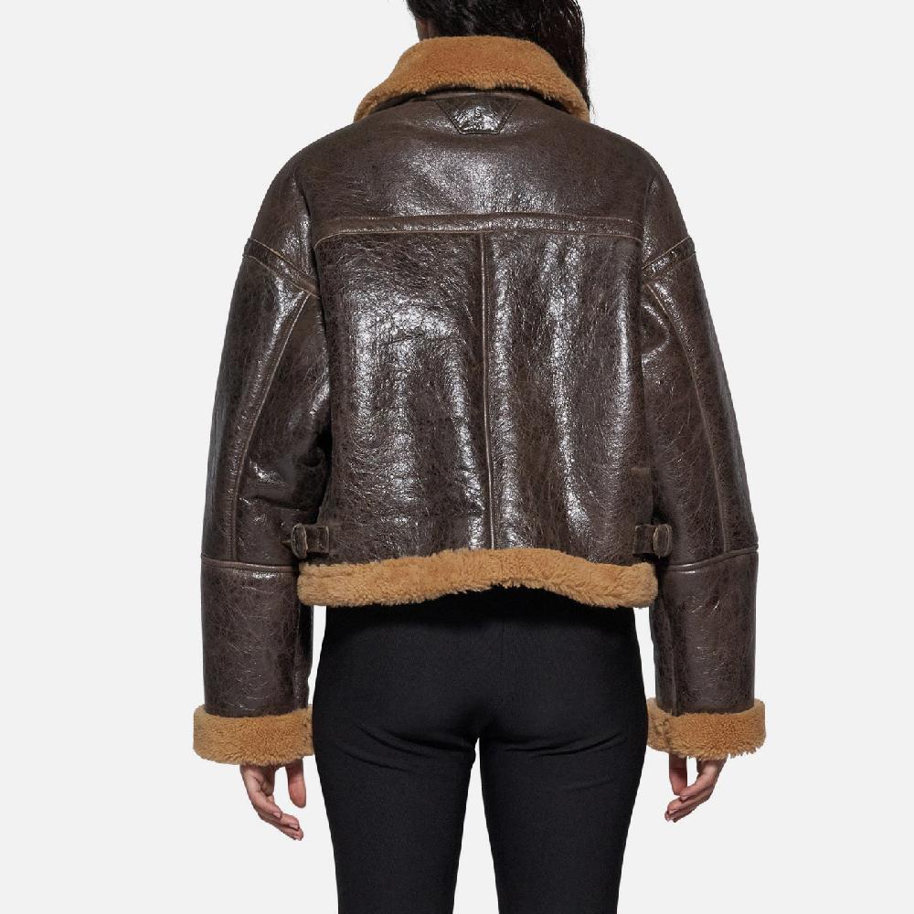 Salvatore Santoro GIACCA IN SHEARLING - BROWN 2025