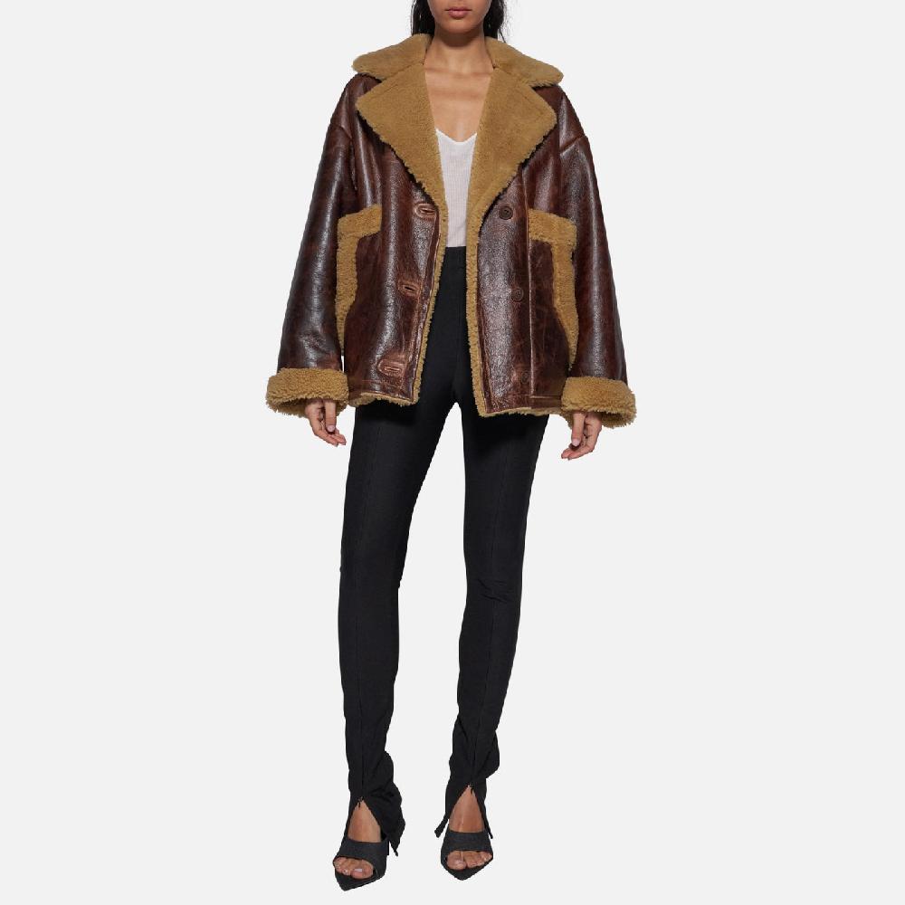 Salvatore Santoro GIACCA IN SHEARLING - WINE Soddisfazione Garantita