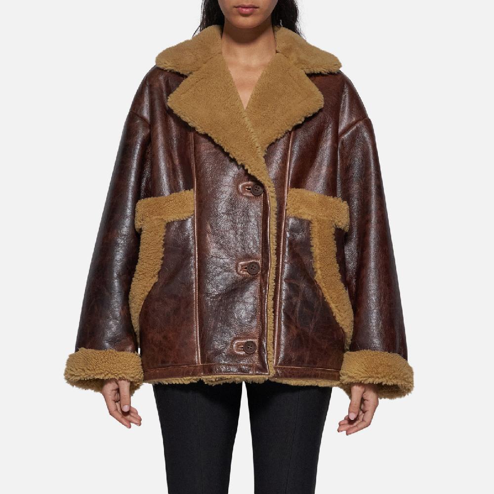 Salvatore Santoro GIACCA IN SHEARLING - WINE Soddisfazione Garantita