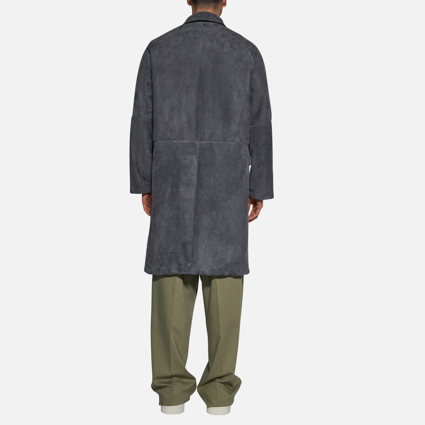 Salvatore Santoro CAPPOTTO IN CAMOSCIO - SMOKE Shopping Online