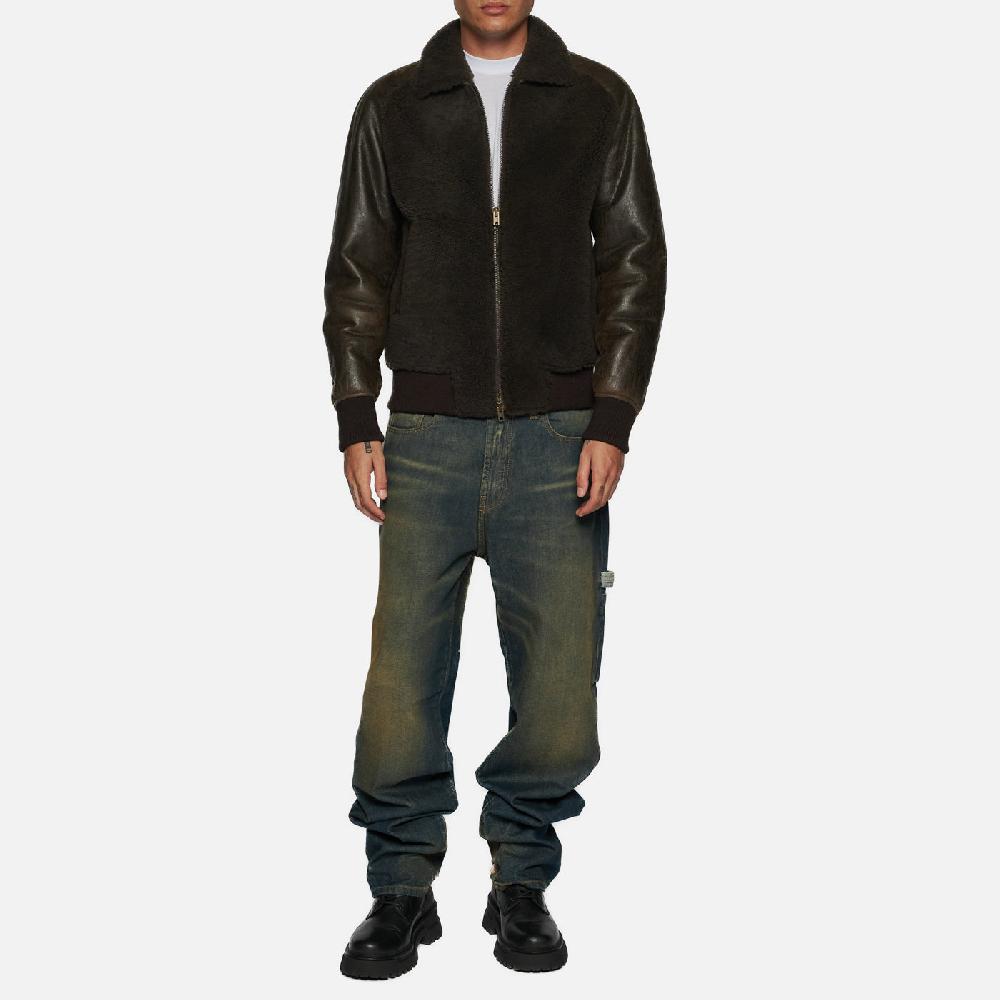 Salvatore Santoro GIACCA IN SHEARLING - BROWN Novità
