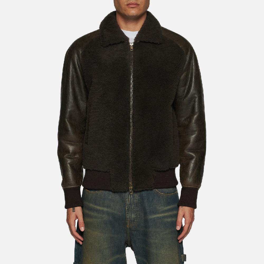Salvatore Santoro GIACCA IN SHEARLING - BROWN Novità