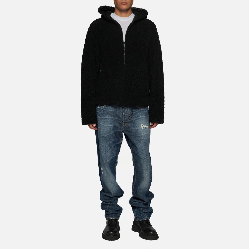 Salvatore Santoro GIACCA IN SHEARLING - BLACK Offerte