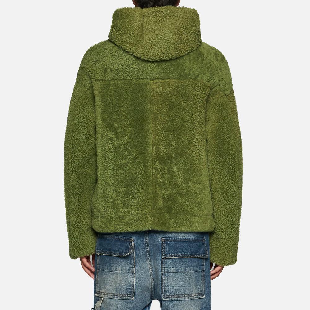 Salvatore Santoro GIACCA IN SHEARLING - GREEN Economico
