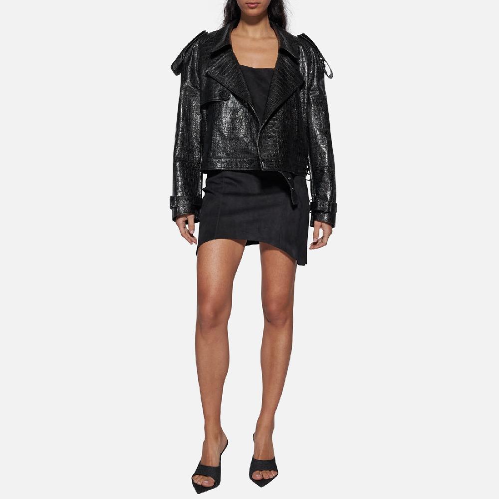 Salvatore Santoro GIACCA IN PELLE - BLACK Outlet