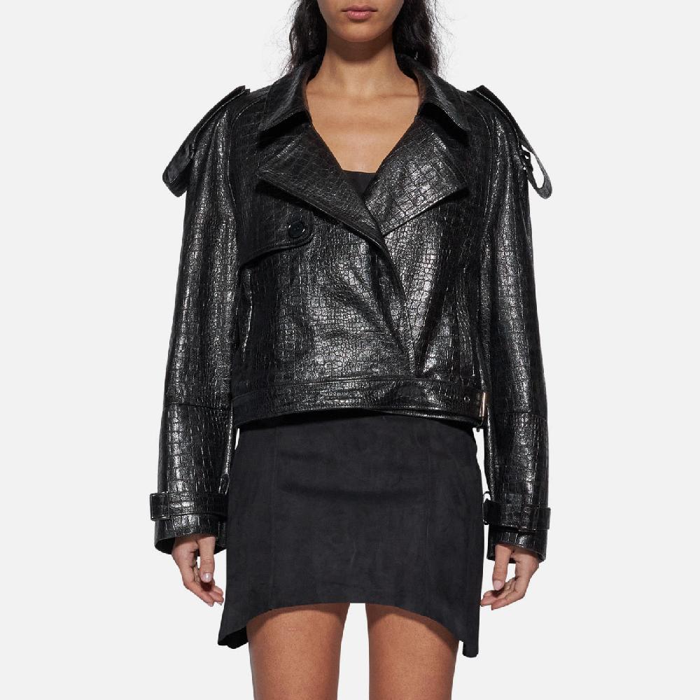 Salvatore Santoro GIACCA IN PELLE - BLACK Outlet