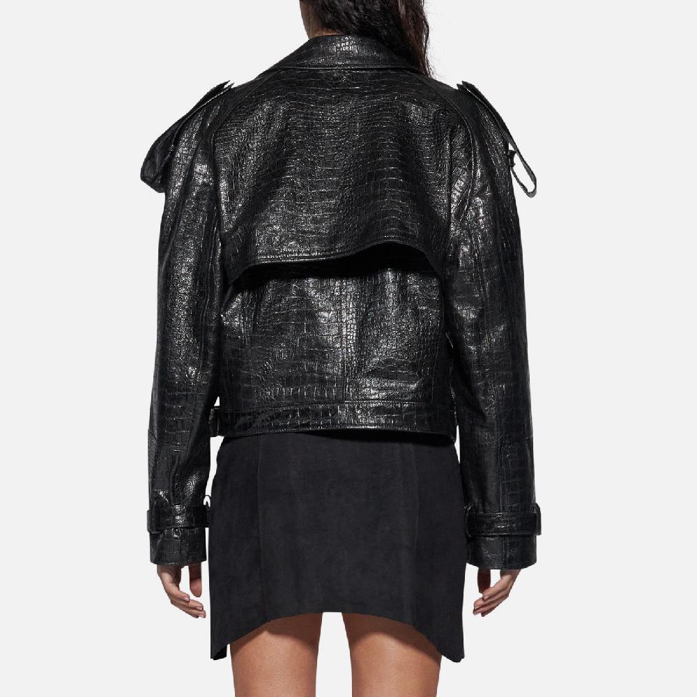 Salvatore Santoro GIACCA IN PELLE - BLACK Outlet