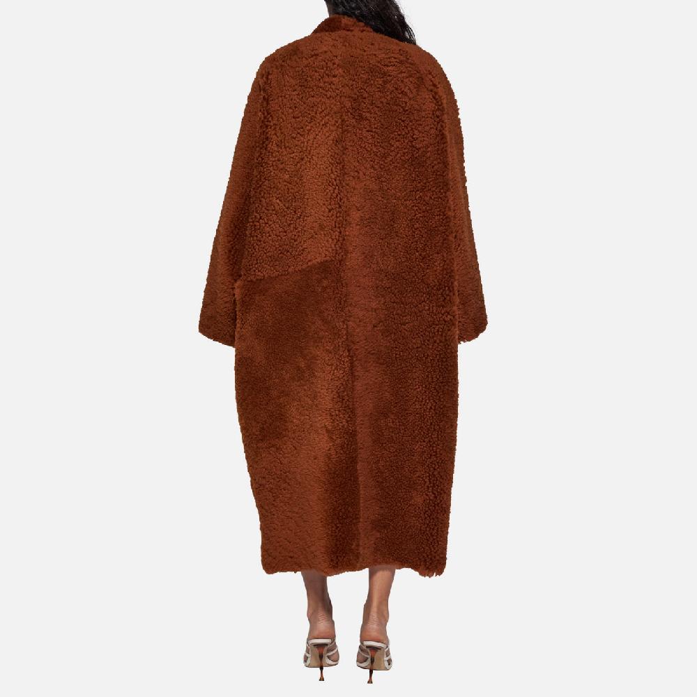 Salvatore Santoro CAPPOTTO IN SHEARLING - RUST Nuova