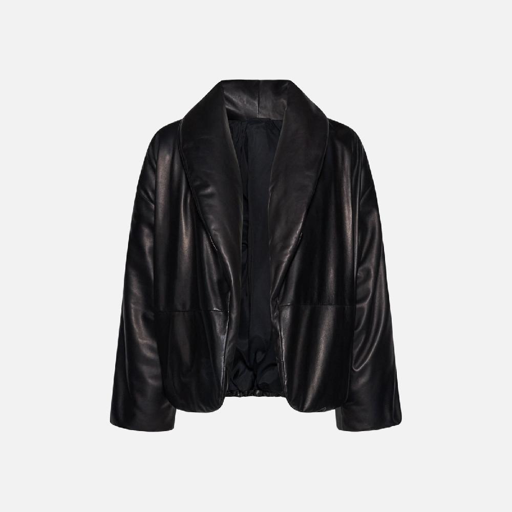 Salvatore Santoro GIACCA IN PELLE - BLACK Negozio