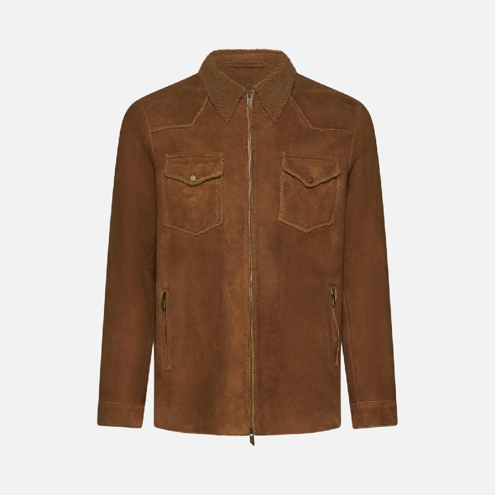 Salvatore Santoro CAMICIA IN SHEARLING - CAMEL Italia