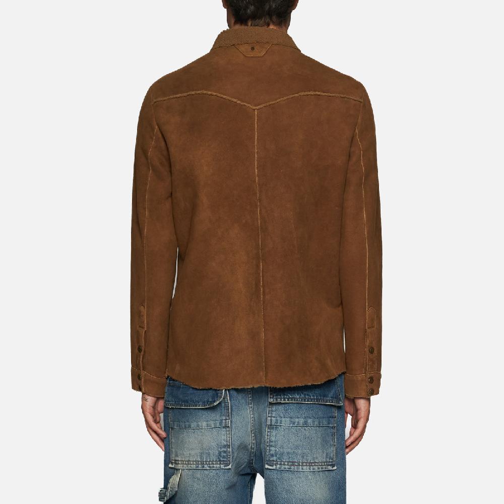 Salvatore Santoro CAMICIA IN SHEARLING - CAMEL Italia