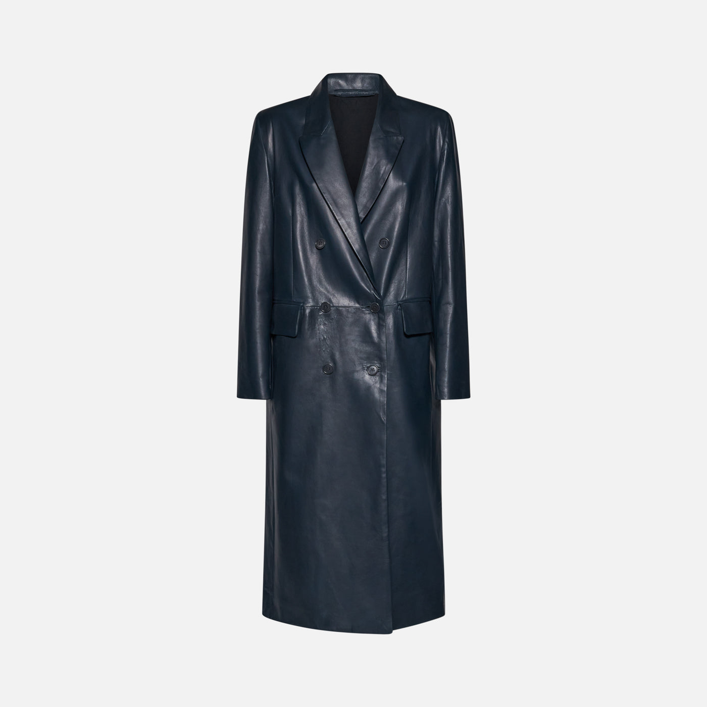 Salvatore Santoro CAPPOTTO IN PELLE - ASFALTO Promozione