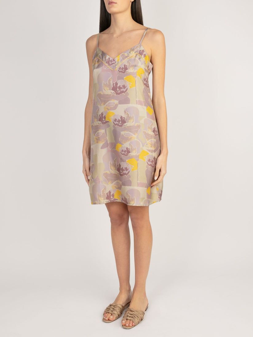 Sans Tabù Slipdress pura seta “Pillow Talk” - Dawn In Vendita
