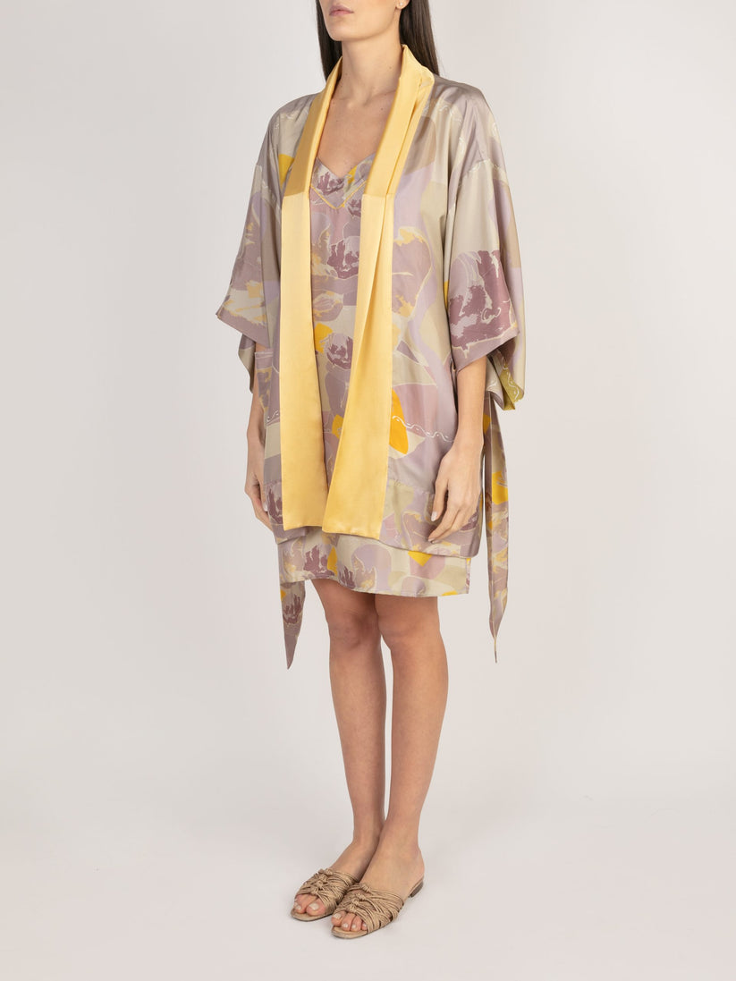 Sans Tabù Slipdress pura seta “Pillow Talk” - Dawn In Vendita