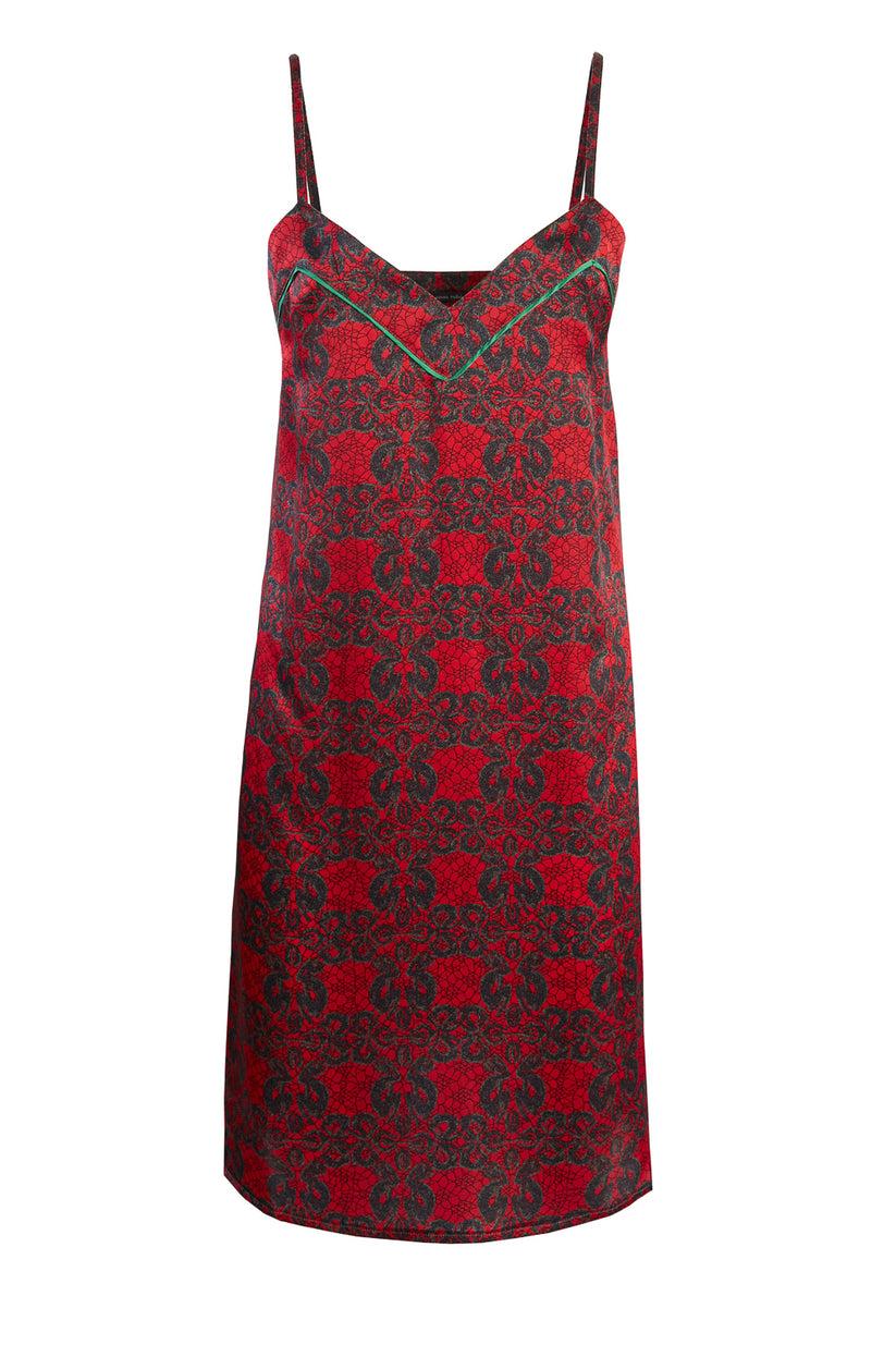 Sans Tabù Slipdress pura seta “Enlace” - Lipstick Vendita Calda