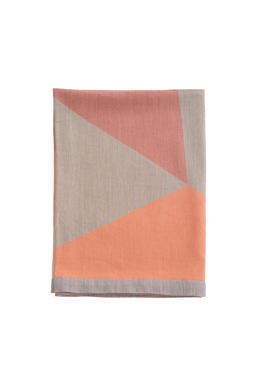 Sans Tabù Coperta Plaid jacquard in lana e seta "Policromi" Italia