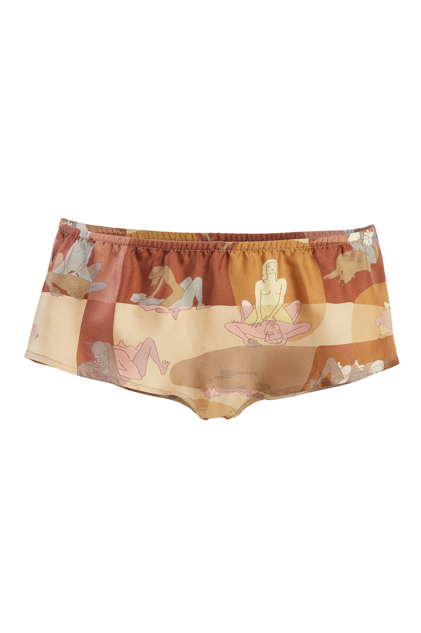 Sans Tabù Culotte in pura seta “L'amore” - Twilight
