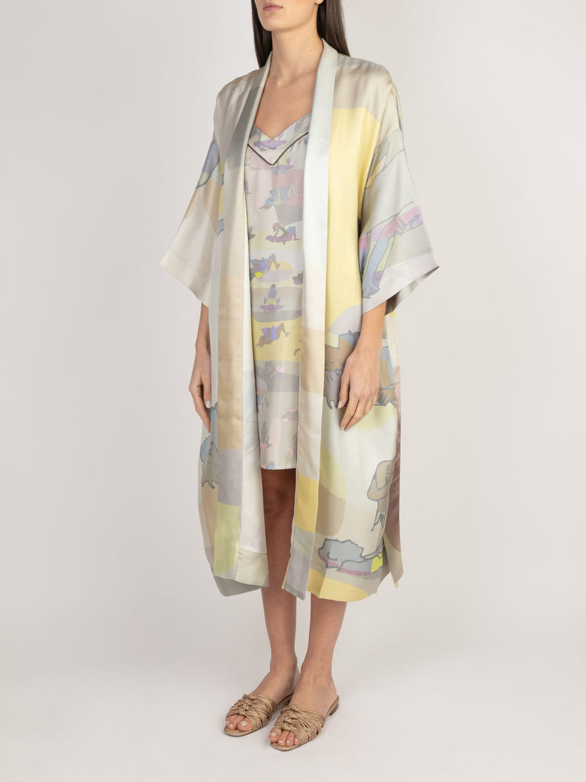 Sans Tabù Slipdress pura seta “L'amore” - Moonlight Shopping Online