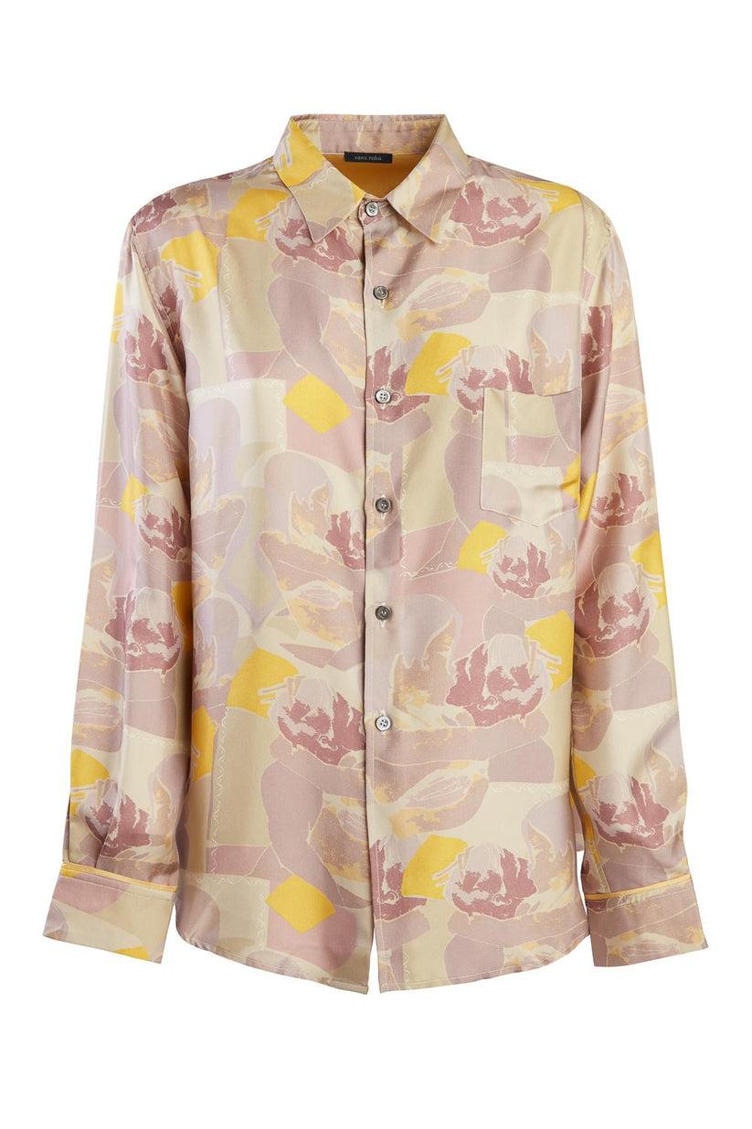 Sans Tabù Camicia in pura seta a maniche lunghe “Pillow Talk” - Dawn Sottocosto