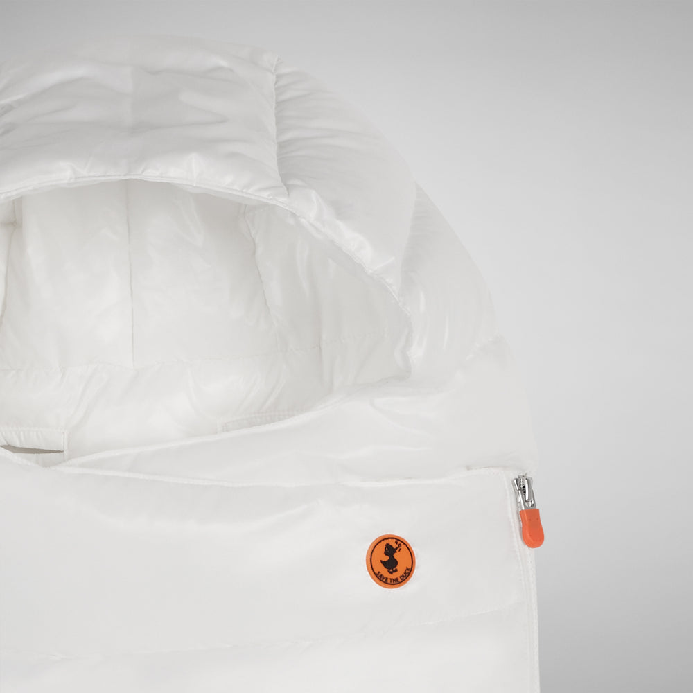 Save the duck SACCO NANNA NEONATO KAY IN OFF WHITE Negozio