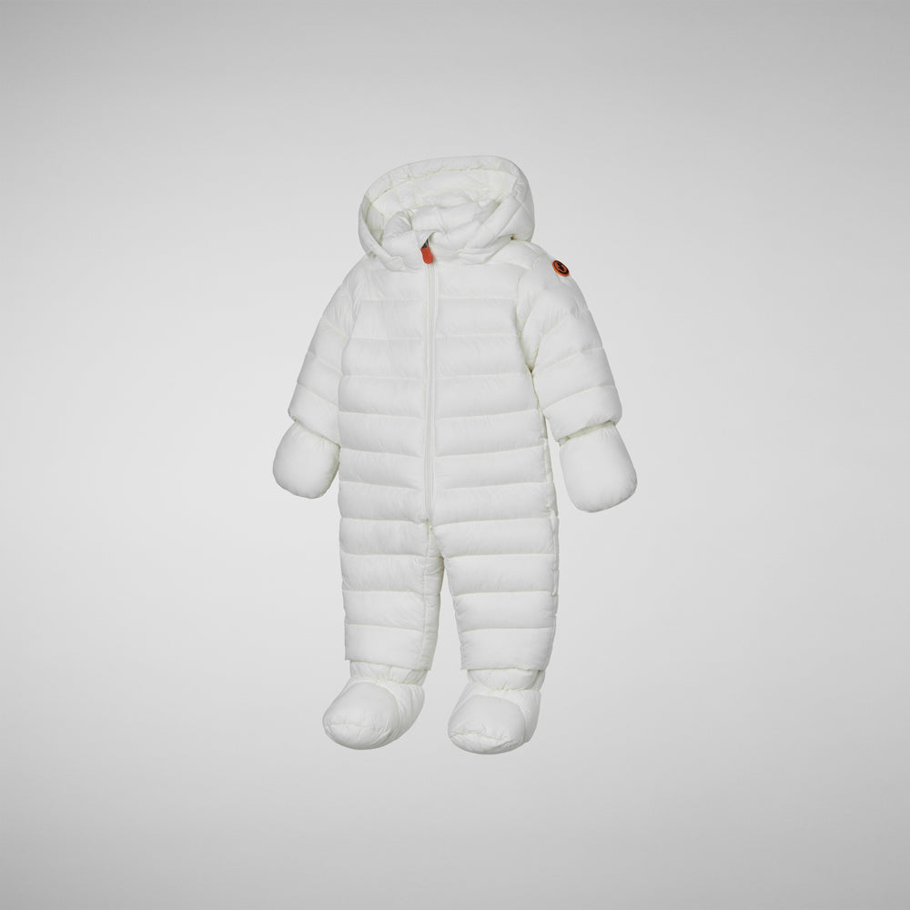 Save the duck TUTINA NEONATO STORM IN OFF WHITE Nuova