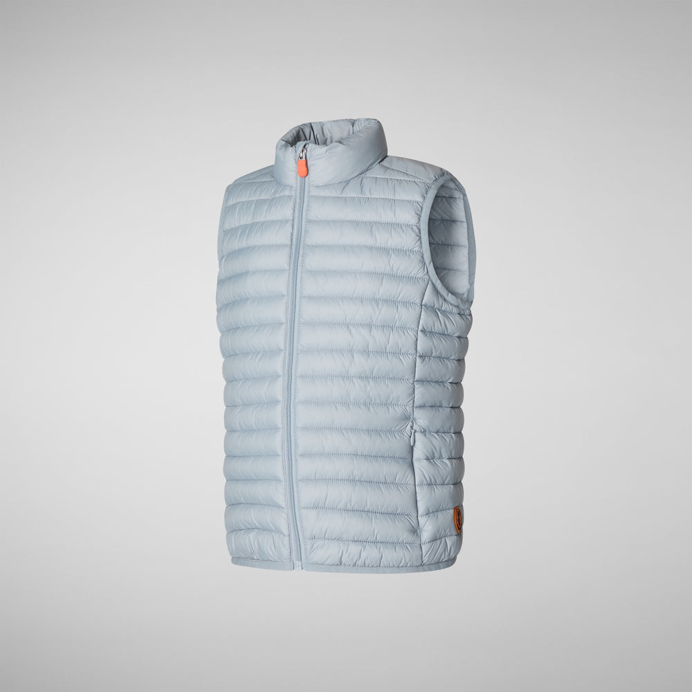 Save the duck Gilet imbottito unisex bambino Dolin grigio ardesia chiaro Spedizione Gratuita