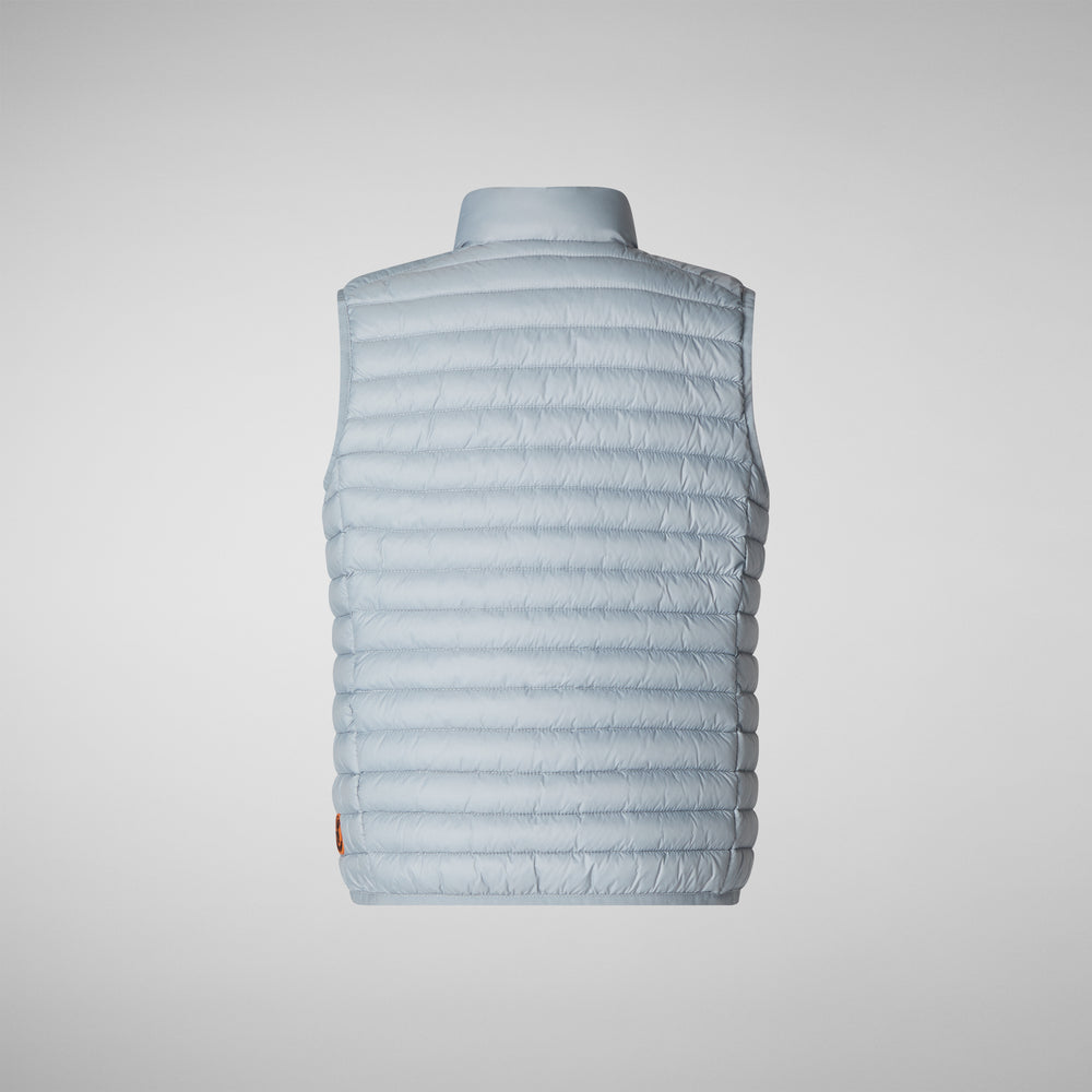 Save the duck Gilet imbottito unisex bambino Dolin grigio ardesia chiaro Spedizione Gratuita