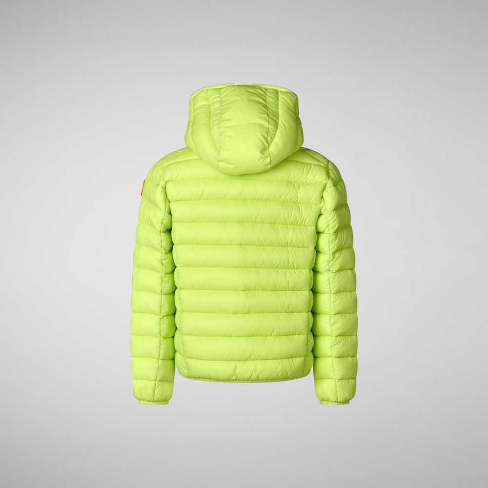 Save the duck PIUMINO ANIMAL FREE BAMBINO DONY VERDE LIME Negozi Online