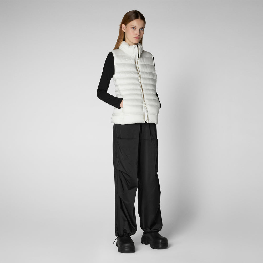 Save the duck GILET DONNA LYNN BIANCO Sconto