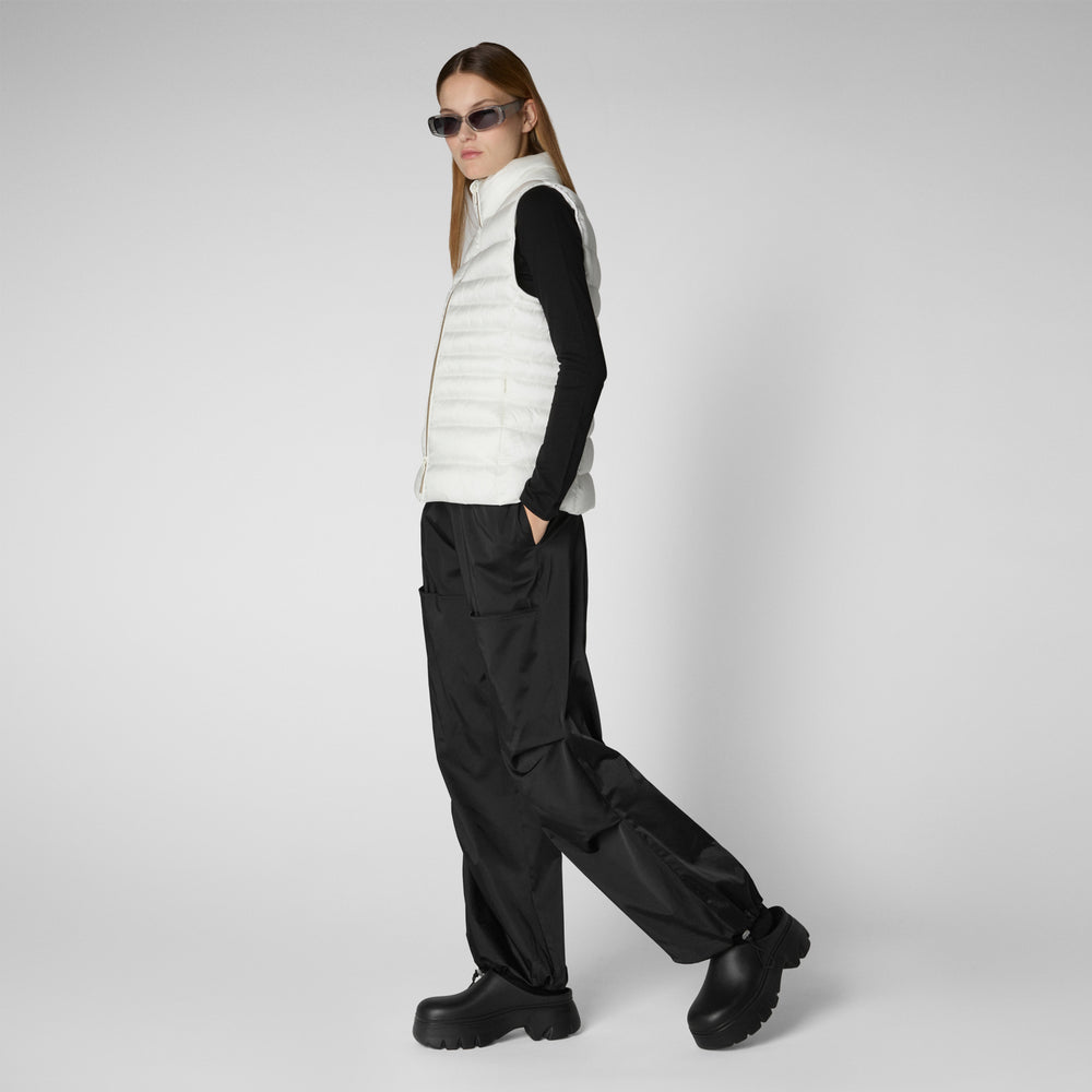 Save the duck GILET DONNA LYNN BIANCO Sconto