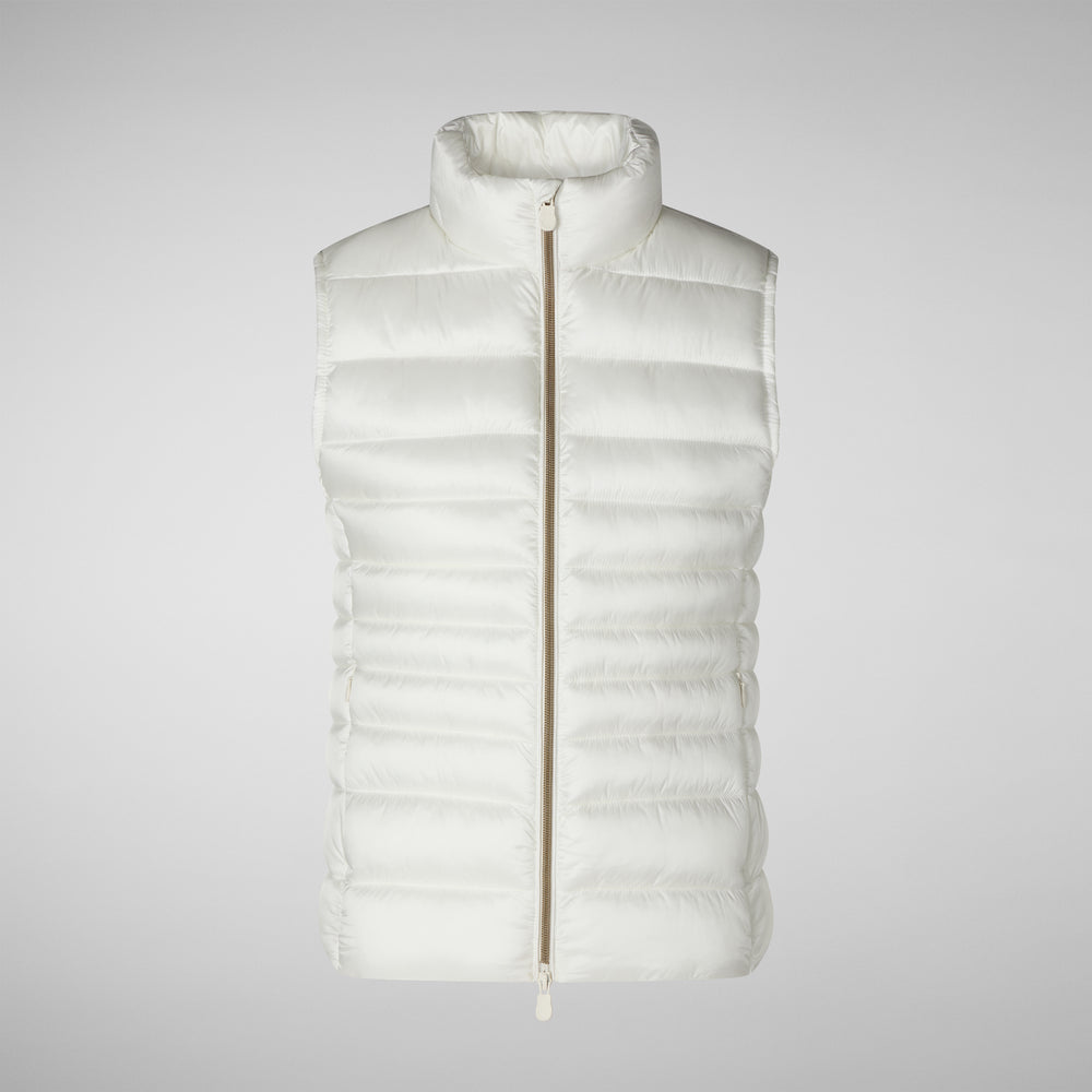 Save the duck GILET DONNA LYNN BIANCO Sconto