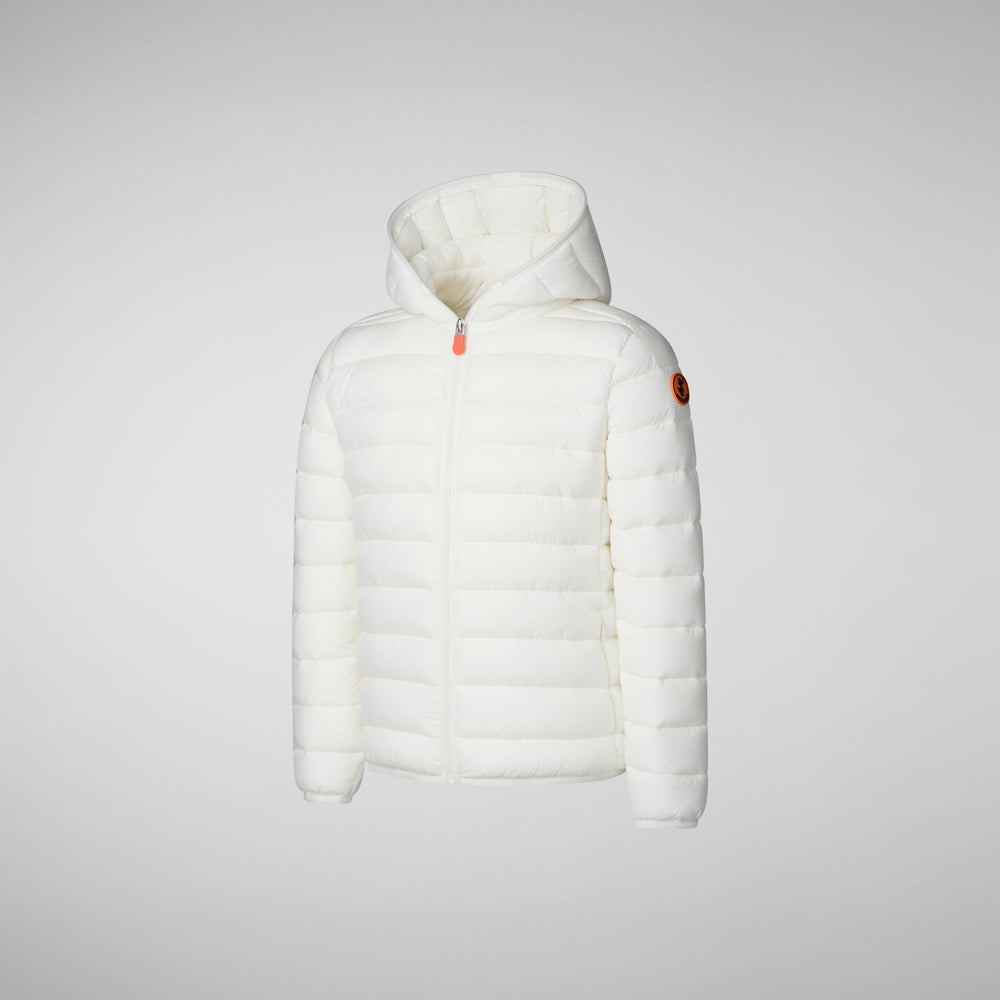Save the duck PIUMINO ANIMAL FREE BAMBINA LILY BIANCO Vendite Flash