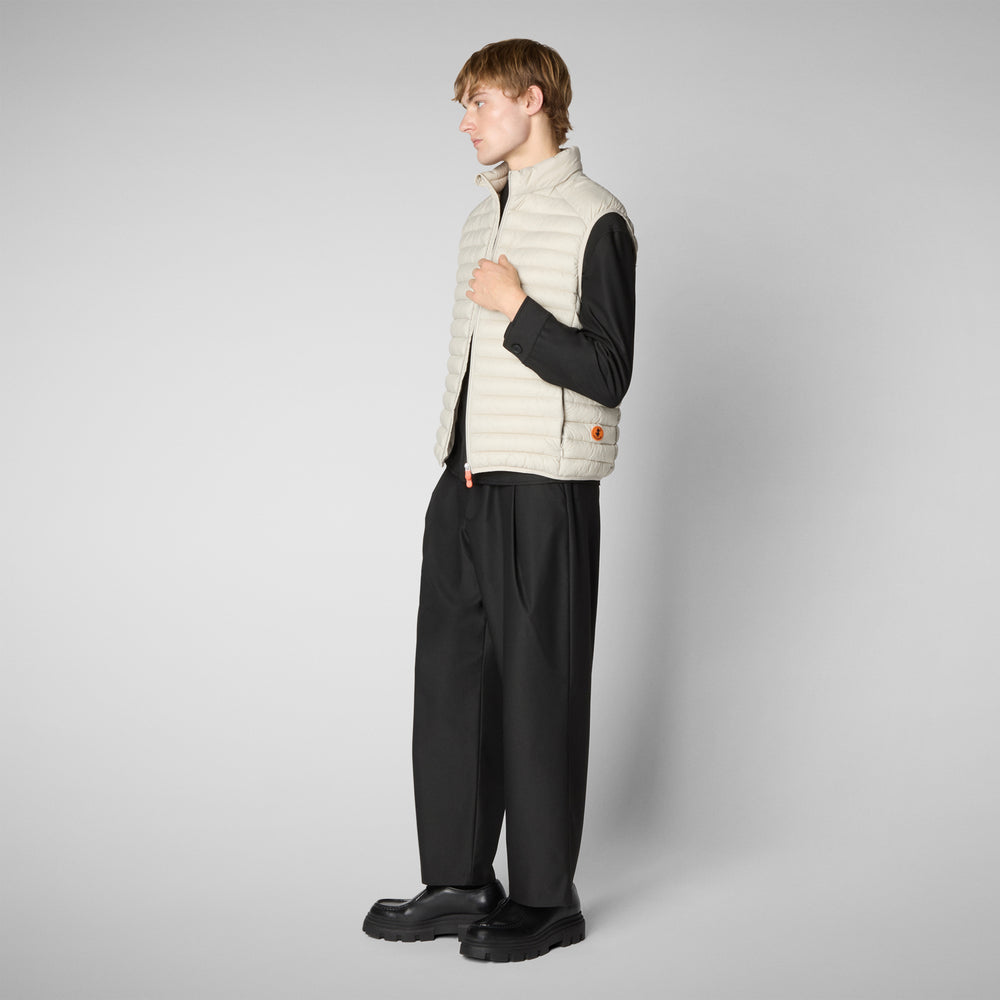 Save the duck Gilet imbottito uomo Adam Beige chiaro In Linea