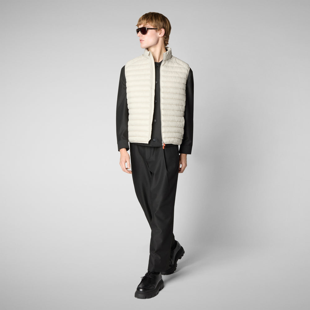 Save the duck Gilet imbottito uomo Adam Beige chiaro In Linea
