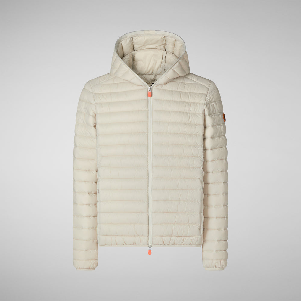 Save the duck Piumino animal free uomo Donald Beige chiaro Nuovo