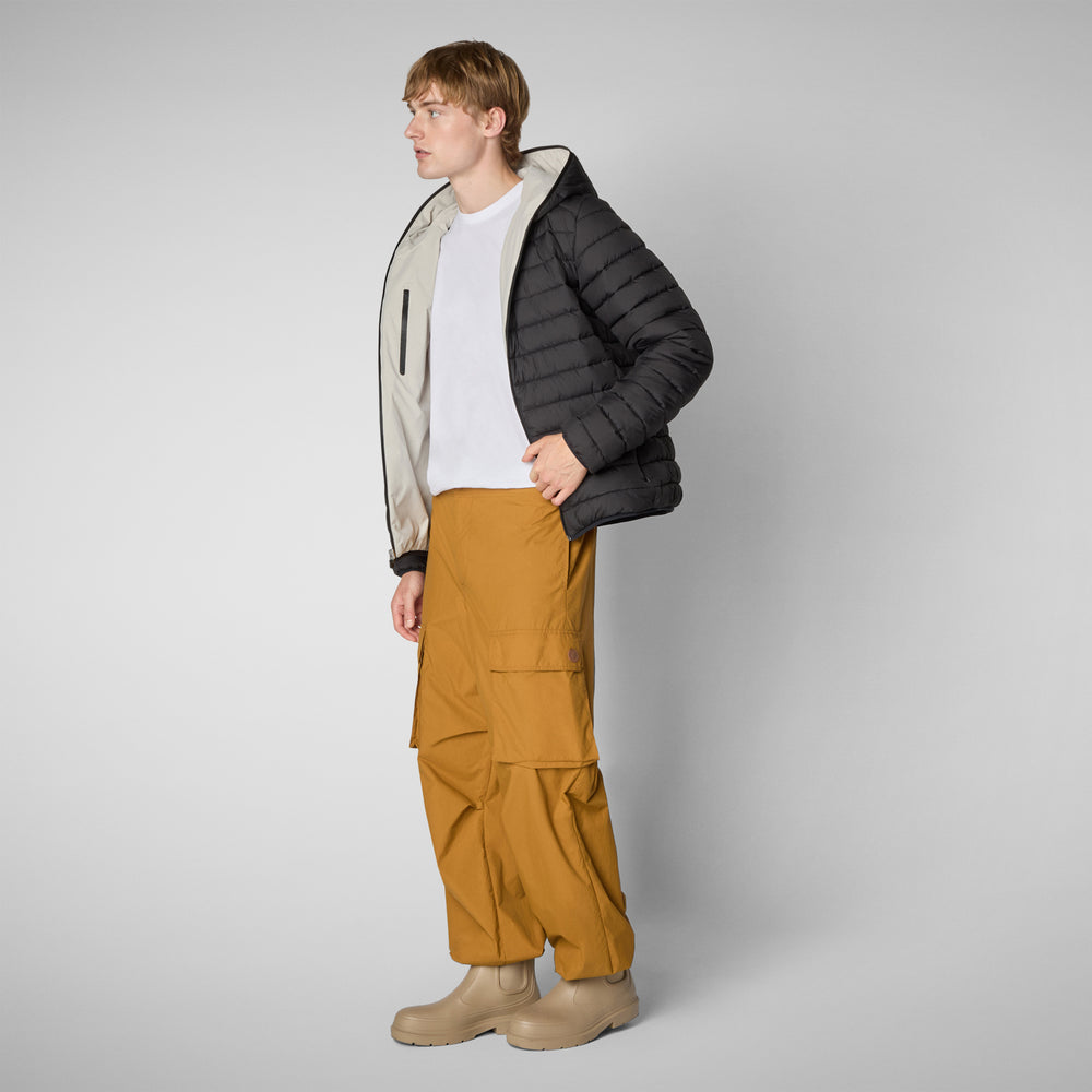 Save the duck Piumino animal free uomo EZRA RAINY BEIGE Spedizione Gratuita