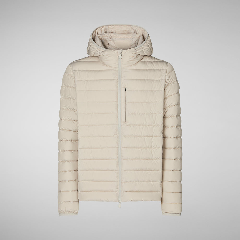Save the duck PIUMINO UOMO JUNCUS RAINY BEIGE Pezzi Unici
