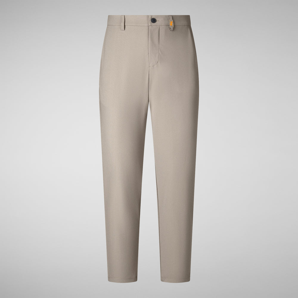 Save the duck PANTALONE UOMO STEVE IN SANDALO BEIGE Soddisfazione Garantita