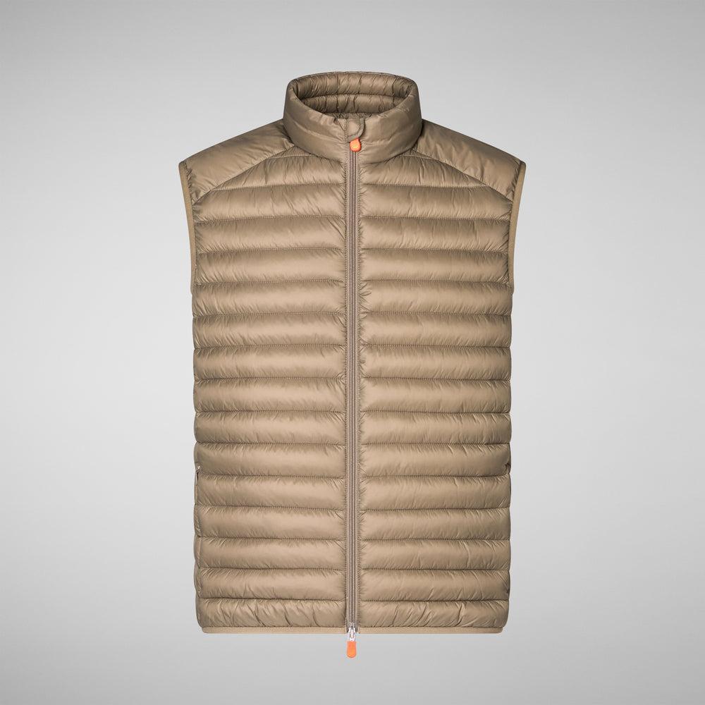 Save the duck Gilet imbottito uomo Adam Grigio elefante Qualità Garantita
