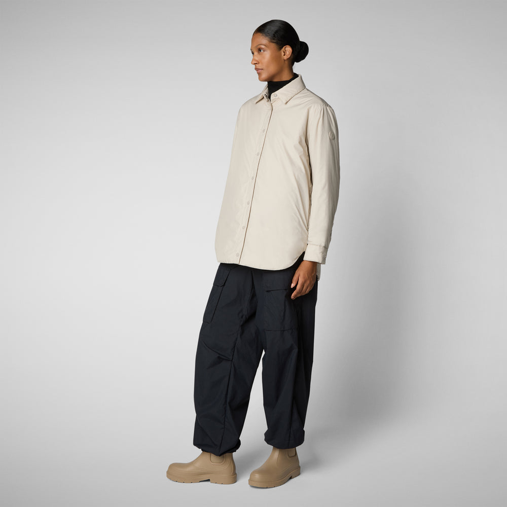 Save the duck GIACCA DONNA AMARILLIS RAINY BEIGE Negozi Online