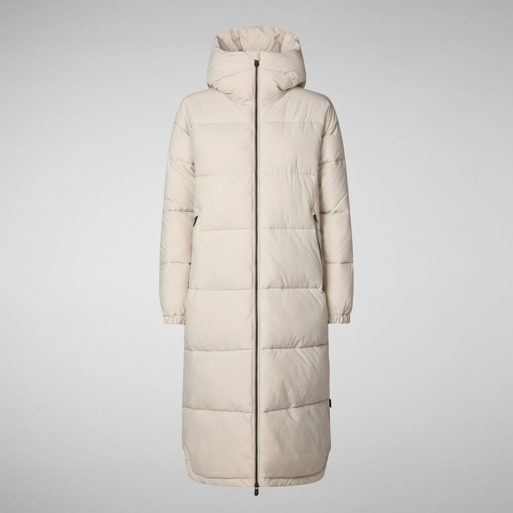 Save the duck PIUMINO ANIMAL FREE DONNA HALESIA RAINY BEIGE Sottocosto