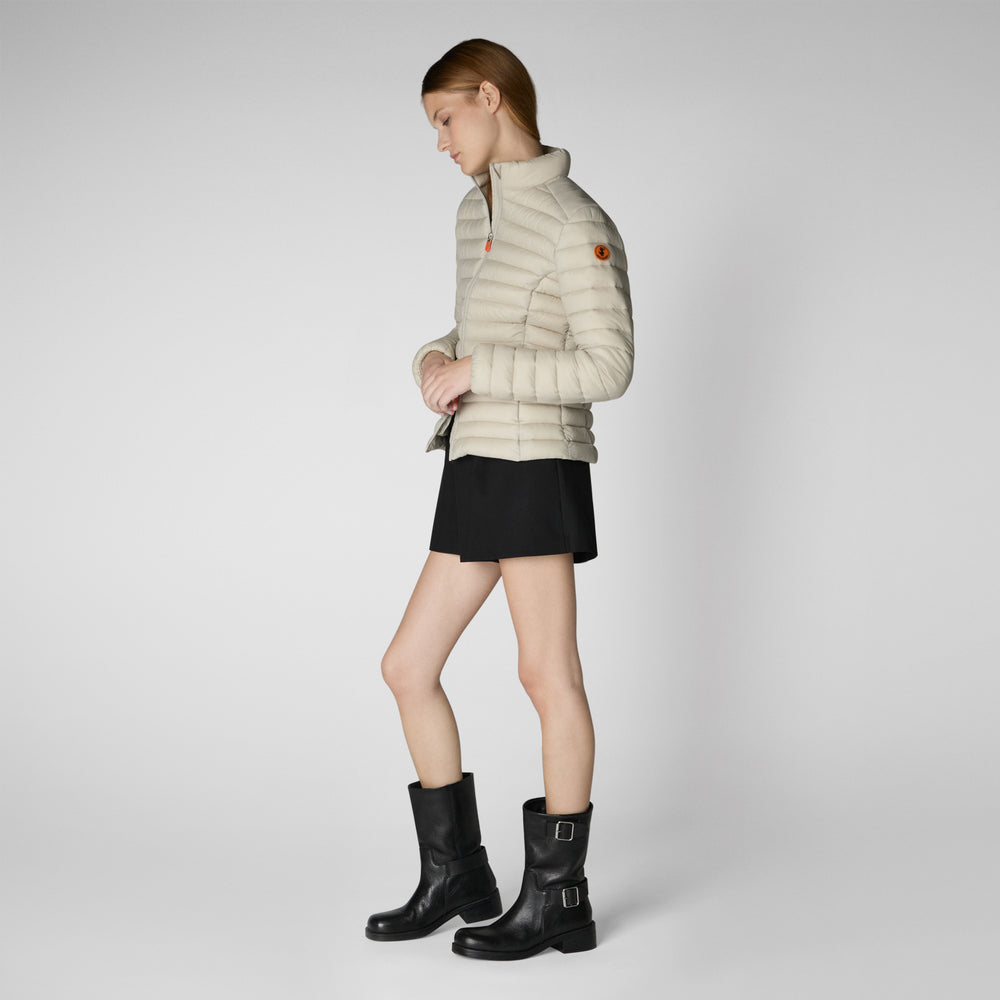 Save the duck Piumino animal free donna Carly Beige chiaro Novità