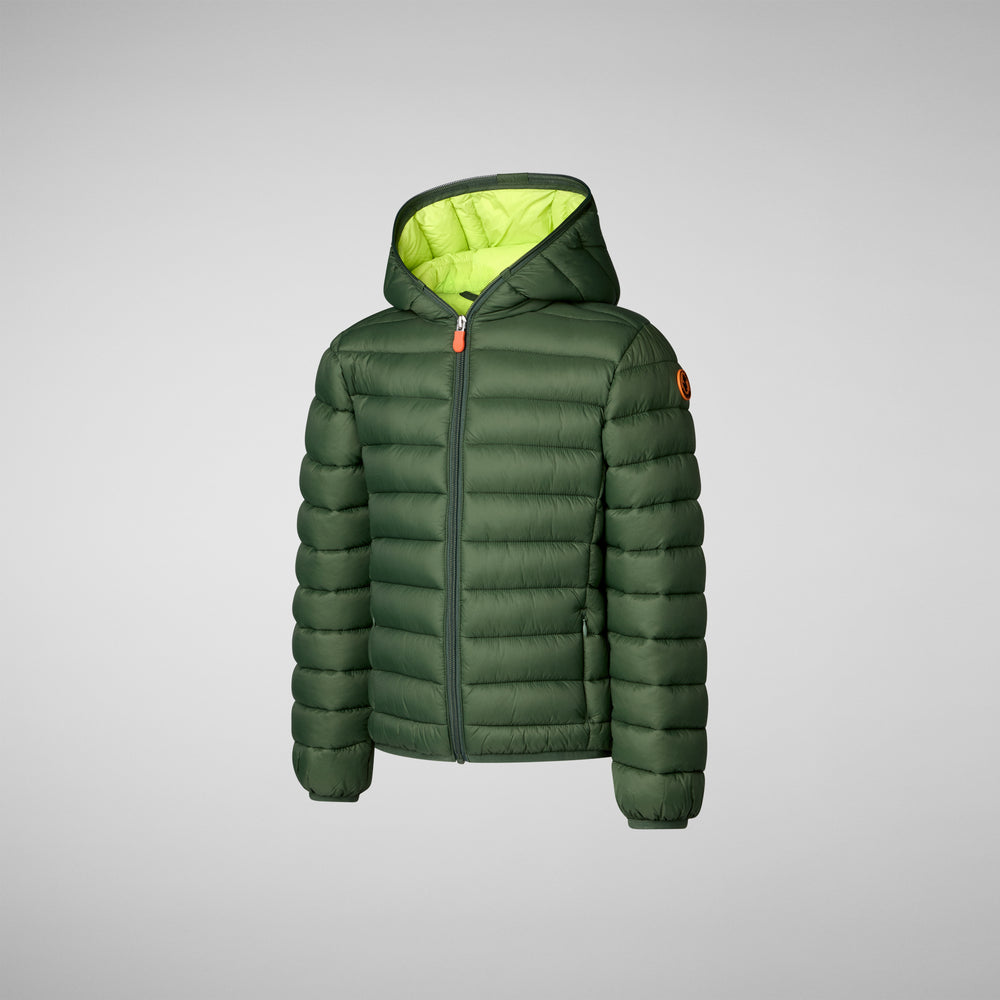 Save the duck PIUMINO ANIMAL FREE BAMBINO DONY VERDE TIMO I Più Venduti